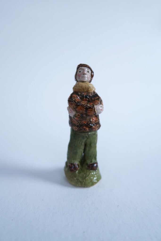 Small ceramic figurine